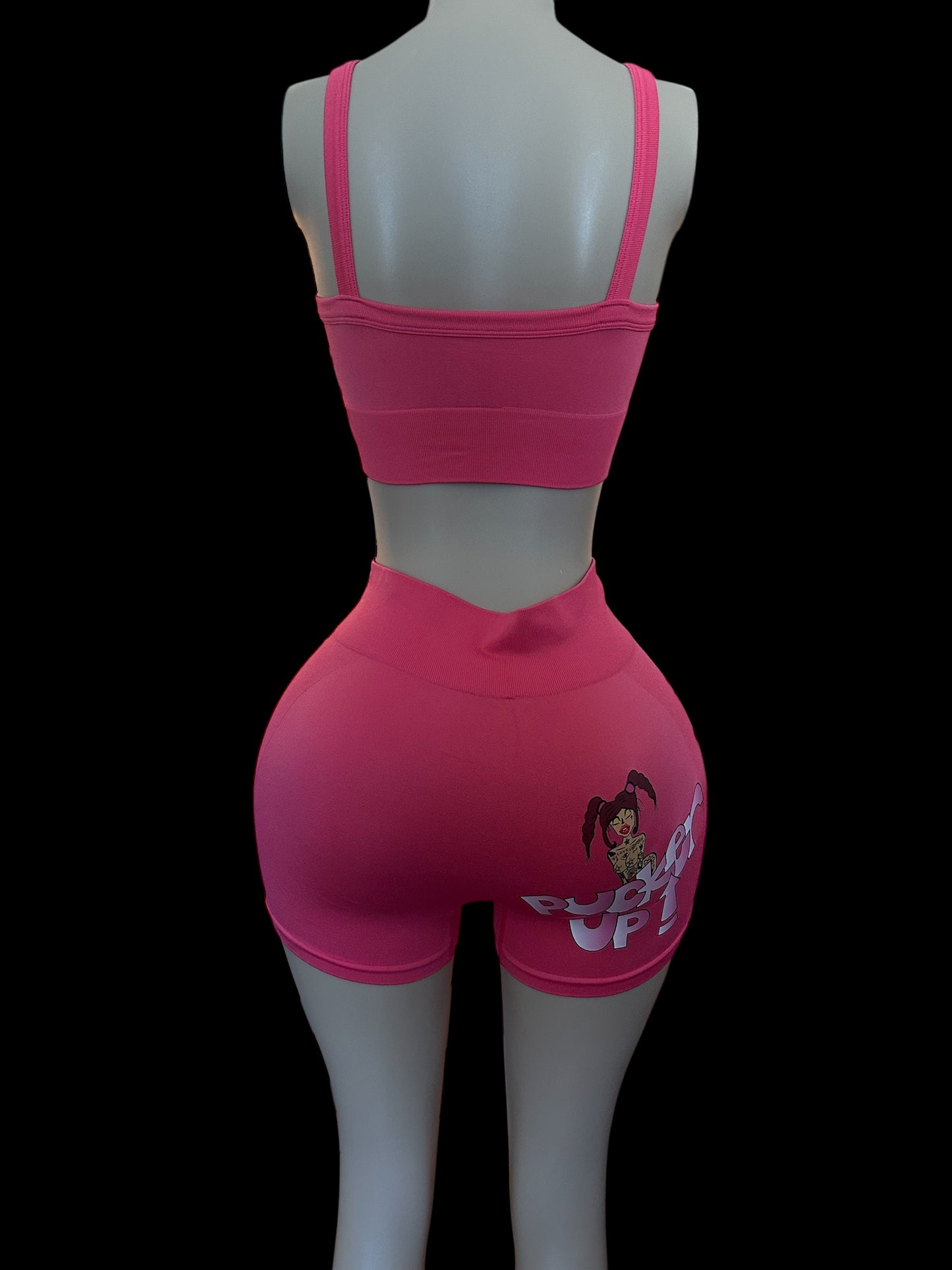 2 piece GPP - Pucker Up gym wear