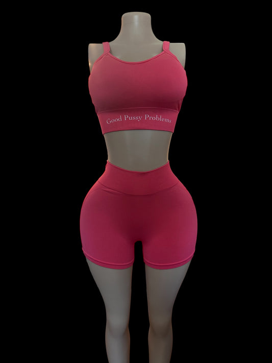 2 piece GPP - Pucker Up gym wear